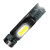 Cross-border XHP99+COB telescopic zoom lens with magnet/window hammer intelligent display strong light multi-functional flashlight