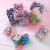 Heart-Shaped Boxed 3cm Korean Girl Does Not Hurt Hair Band Hair Rope Towel Ring Tie Hair Small Rubber Band Candy Color Seamless