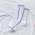 Black socks women's stockings striped summer lovers socks 100% cotton breathable deodorant white stockings men's  cotton