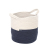 High-End Laundry Basket Storage Bucket Nordic Cotton Thread Knitted Basket Toy Storage Basket Living Room Organizing Rim