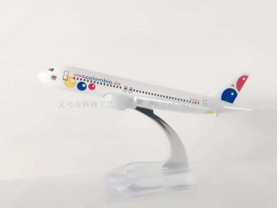 Aircraft Model (A320 Columbia Viva Aviation Alloy Aircraft Model Simulation Aircraft Model