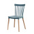 Nordic Windsor Chair American dining chair simple back stool plastic chair solid wood chair designer household chair