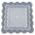 Cross-border for three layers of round fruit tray DIY crystal drops of silicone rubber fruit tea tray table tray Mold