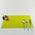 PVC western-style food mat 30*45cm solid color table mat Hotel Teslin Room mat 1*2 Table mat wholesale a substitute
