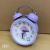 3-Inch Bell Alarm Clock Marine Animal Fresh Color Luminous Ultra-Quiet Gift for Children Alarm Watch