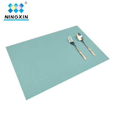 [10 pieces of packing] PVC Western-style food mat made by the manufacturer, European-style single-frame heat-proof wash mat is easy to dry and non-slip