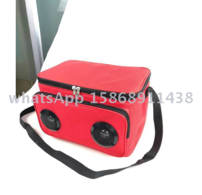 Bluetooth speaker picnic heat preservation bag ice insulated bag Bluetooth speaker creative ice insulated bag