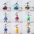 New Exotic Toys Popular Remote Control Colorful Rhubarb Man Induction Vehicle Children's Aircraft Suspension Small Flying Fairy Wholesale