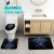 STAR MAT bathroom three-piece floor mat sponge 3D hd printing three-dimensional carpet