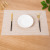 Hot-selling mat 30*45cm Telin Pure Color hotel Western-style food mat PVC worn resistant Western meal Mat washable meal mat