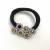 New color diamond grape Crown Triangle alloy high elastic rubber band head ring