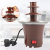 Chocolate Fountain Driving Machine Coffee Waterfall Machine Children's DIY Party Toys Three-Layer Chocolate Waterfall Machine