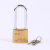 Mini small Household Pure brass Padlock small brass lock case locked the cupboard door lock