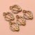 Micro Rhinestone Pendant Parts DIY Jewelry Material Handmade Bracelet Necklace Pendant Accessories Materials
