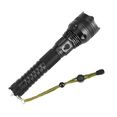 Exclusive for Cross-Border P50 High Power Aluminum Alloy Torch Outdoor Waterproof Lighting Rechargeable Zoom LED Flashlight