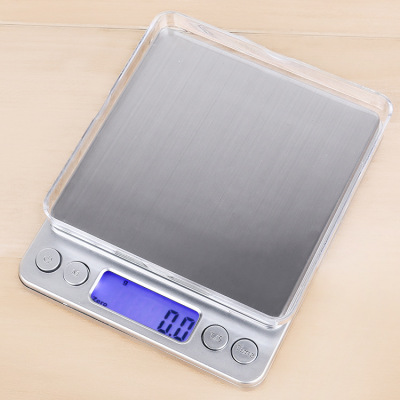 I2000 Kitchen Electronic Scale Multi-Function Baking Food Platform Scale Ultra Precision Balance Scale Jewelry Scale 0.01G