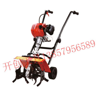 Multifunctional small micro-plowing machine four stroke portable loose soil weeder agricultural gasoline tiller