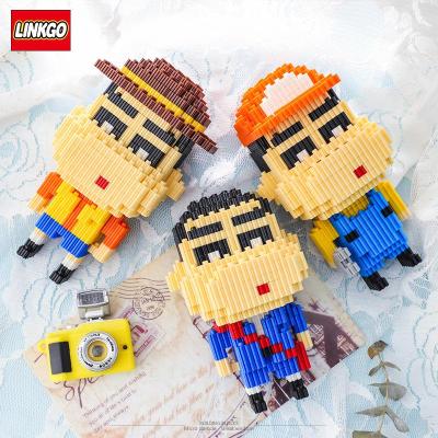Liangao Building Block in Series Small Particle Assembly Toy Educational Plastic Toy Xiaoxin Series Building Blocks Adult