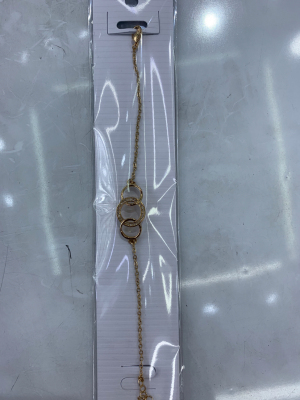 Popular Korean Bracelet Necklace Rhinestone Alloy Copper Micro Inlaid Zircon Electroplated Real Gold Electroplated Real Platinum Support Custom