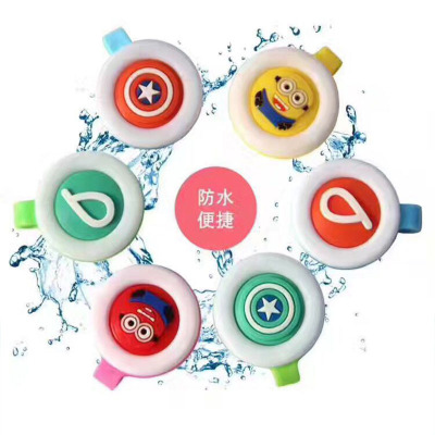 Cartoon Solid Silicone Mosquito Repellent Buckle Children's Anti-Mosquito Clasp Outdoor Anti-Mosquito Button Baby Take along Sticker Wholesale