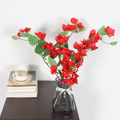 Simple wind fashion indoor wedding company flower arrangement decoration artificial flower pot simulation  roses