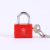 Waterproof padlock anti - rust anti - pry anti - theft open small padlock case bag in the drawer window feel warehouse dormitory padlock