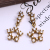 Handmade Diy Ornament Metal Accessories Material Diamond Bun Crown Headdress Earrings Necklace Five-Pointed Star Pendant