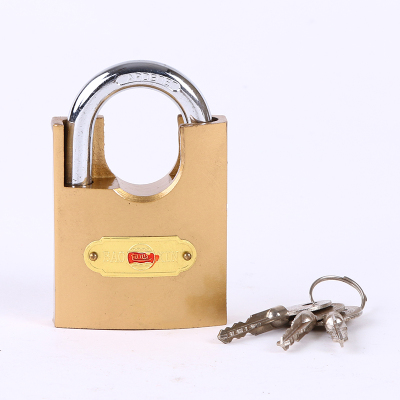 Imitation copper through padlock padlock anti-theft lock cabinet box, then mailbox small padlock door