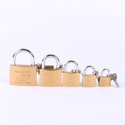 As many as rust padlock door household, cabinet door long beam short beam small lock anti-theft lock