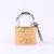 Student dormitory padlock Imitated copper padlock Internet cafe tong head cabinet small lock with one key open multiple locks