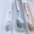 Wholesale Customized High Quality Porcelain Handle round Spoon Chopsticks Tableware