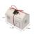 Wholesale Custom House Type White Kraft Paper Wedding Candy Cake Packing Box Gift Box with Tag Rope