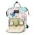 Cartoon Mother Bag Double shoulder Multifunctional baby bag diaper price goes out to the damp bag manufacturer Price