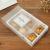 Wholesale Custom Marbling Cake Baking Packaging Gift Box Frosted PVC + Gift Bag