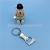 Guangdong Zinc Alloy Key Ring Metal Corkscrew Small Pendant Keychain CD Pattern Craft Customizable Logo