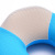 2020logo Custom New Convex Memory Foam Neck Pillow Travel Slow Rebound Breathable Nylon Direct Pillow Manufacturer