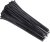 16 inches ropes, 50 pounds nylon zipper package tie anti - uv weather - proof black 16 inches