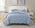 European high-end bedding three-piece yarn-dyed cotton polyester two-side jacquard thin summer quilt bedspread