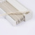 PVC polymer S - shaped sheet louver office pull bead type adjustable shade curtain waterproof toilet curtain custom