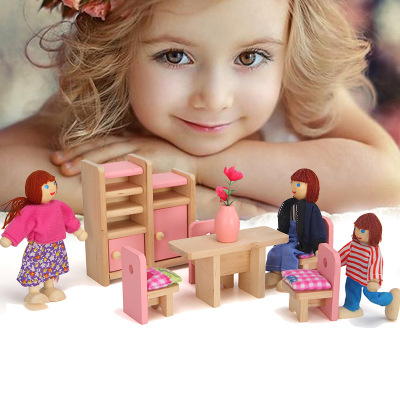 Play house toy pink Small Furniture Kitchen Children AIDS Educational Toys Play toy furniture