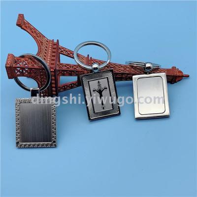 Guangdong Zinc Alloy Key Ring Small Pendant Keychain Metal Keychains Single Card Keychain Customizable Logo