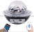New Flying Saucer Stage Light Bluetooth Speaker Bar Usb Colorful Led Crystal Magic Ball Rotating Led Stage
