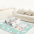 It is Baby silk mat folding Baby living room households climbing mat as LDPE children's mat