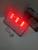 New LED working lamp USB charging working lamp outdoor camping lamp with red warning lamp