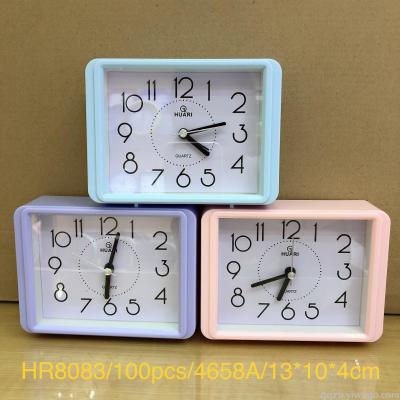 Modern Simple Style Dial Number Clear Ten Yuan Store Supply Rectangular Clock