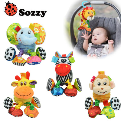 Sozzy super soft pacify the lion to pull the vibration object pendant vibration doll