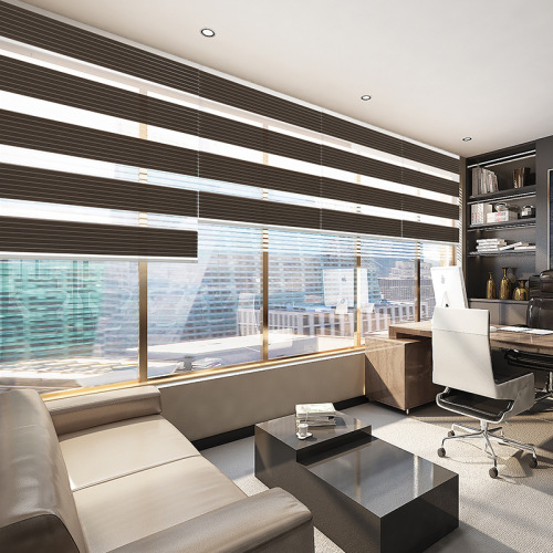 minimalist curtain customized shading zebra pull curtain office balcony living room