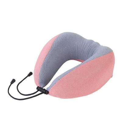 202020new U-Shaped Pillow Memory Foam Afternoon Nap Pillow Slow Rebound Travel Car Viscose Fiber Pillow Factory Customization