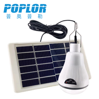 LED solar Charging Ball running light 10 w Power failure Emergency outdoor intelligent hand-held lamp bulb with hook