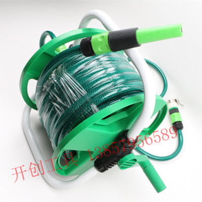 Portable car washing pipe automatic collecting pipe clamp hoses frame receive a suit of household